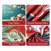 Christmas garage door backdrop with lights and stars, photo booth props for holiday outdoor decoration