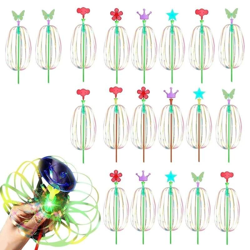 

Радужная палочка-закручиватель, волшебная палочка для мыльных пузырей на вечеринке, Spin Twirl Swirl и Dazzle - веселый и увлекательный подарок для вечеринки 3pcs