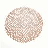 Pvc Bronzing Hollow Mat Insulation Non-slip Placemat Coffee Table Mat Table Mat Decoration Mat Western Placemat