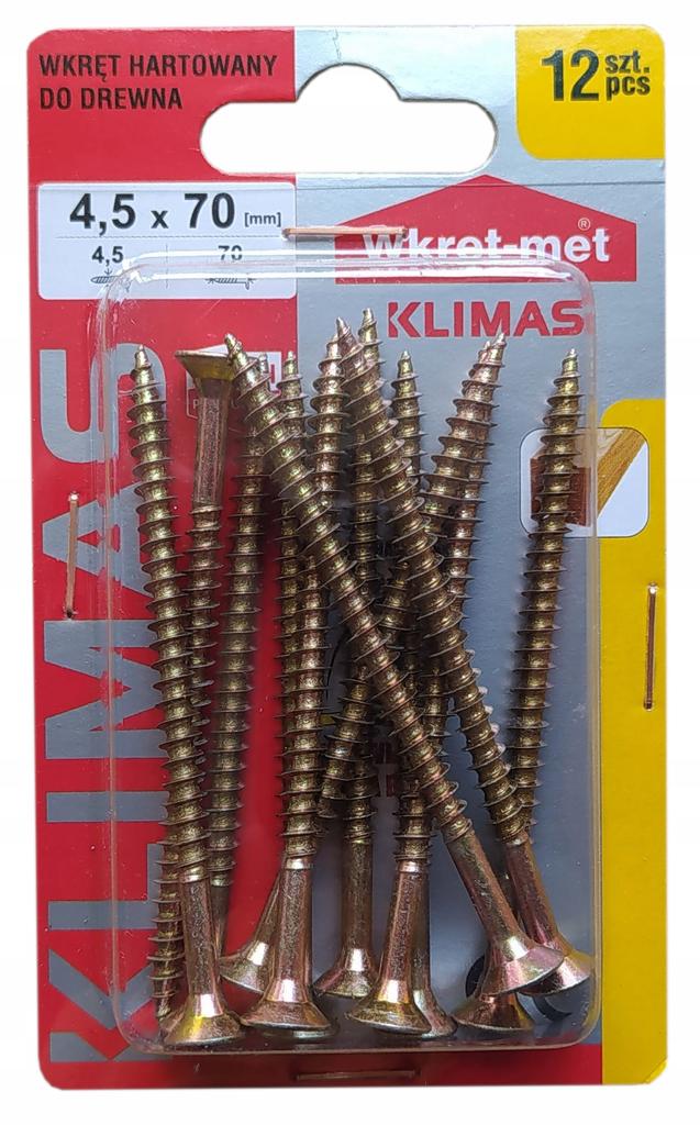 Hardened Wood Screws