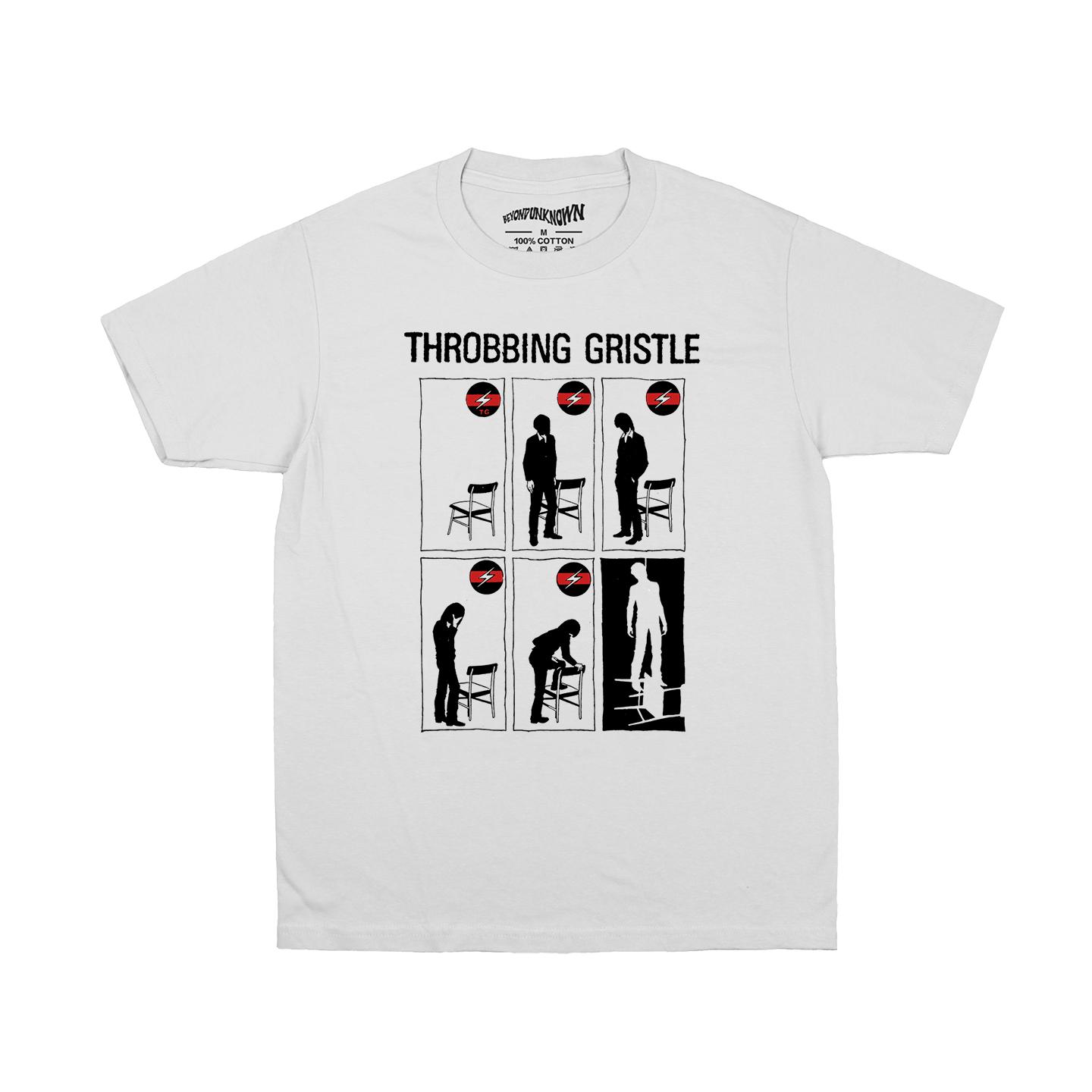 Throbbing Gristle TShirt Throbbing Gristle Industrial Psychic TV Unisexs Tops Short Sleeves Clothes Cotton Printed Shirt For Unisex S