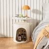 Pets Nightstand Iron Bedside Tables Luxury Aesthetic Night Storage Table Minimalist Multifunction Nightstands Bedroom Furniture