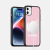 Asamimichaan Asleep Cute Asamimi Magnetic Matte Phone Case For iPhone 16 17 15 14 13 12 11 For Magsafe Wireless Charge Cover