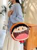 One Piece Monkey D Luffy Plush Backpack For Daily Use With Storage And Comfortable Straps