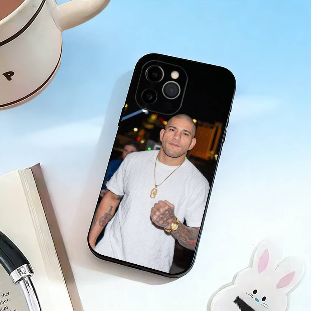 D-Fighting Pereira Alex Phone Case For iPhone 17,16,15,14,13,12,11 Plus,Pro Max,XS,Soft Silicone Black Cover