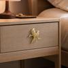 Cast Brass Bird Cabinet Handle Decorative Paired-Bird Motif Drawer Pull Compact