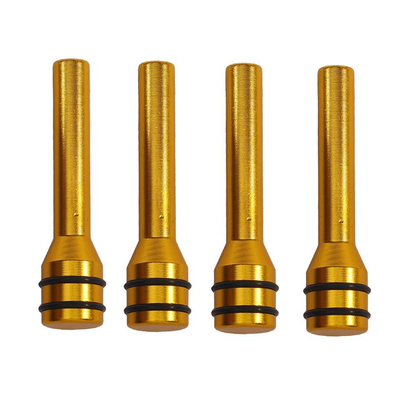 4PCS/pack Car Modification Universal Aluminum Alloy Door Handle Door Bolt Safety Lock Buckle Door Lock Knob