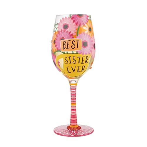Lolita Wine Glass, Best Sister Ever, 6010660