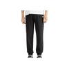 Skechers Colorful Casual Series Solid Logo Elastic Waistband Tapered Knit Sports Pants Men Pants Carbon-Black L322M090-0018