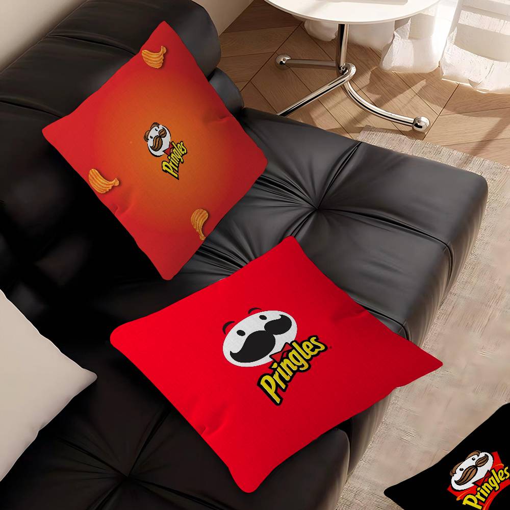 Fashion P-Pringles L-LLC Lucky Dragon Pillow Cover Sofa Cushion Cover Home Room Decoration Children Gift
