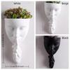 Bohemian Style Decorative Vases Silent Human Face Artistic Face Planter Hanging Planter  Bedroom