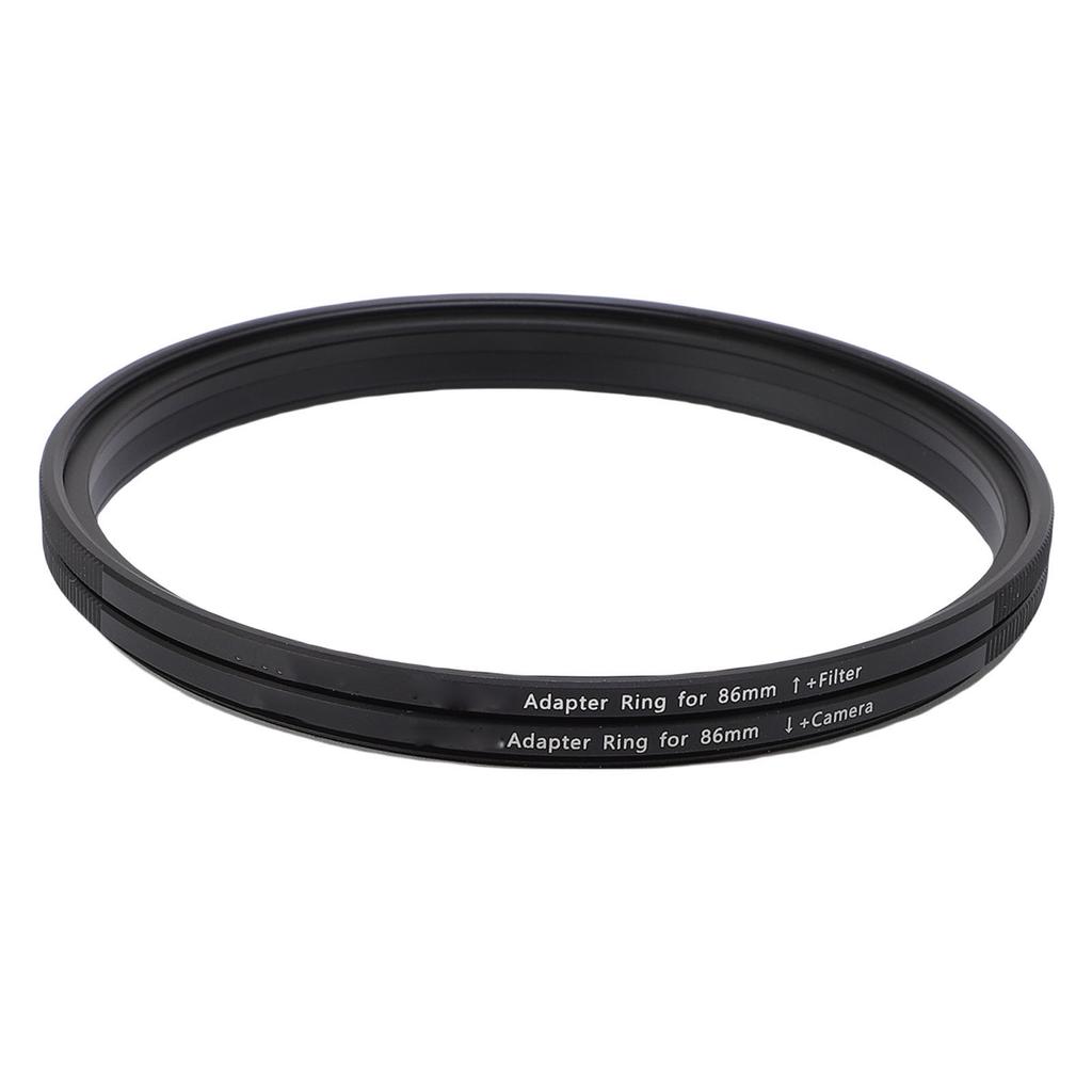 Camera Filter Adapter Ring 86mm to 86mm Lens Conversion Ring Convert Thread to Magnetic Absorption Installation
