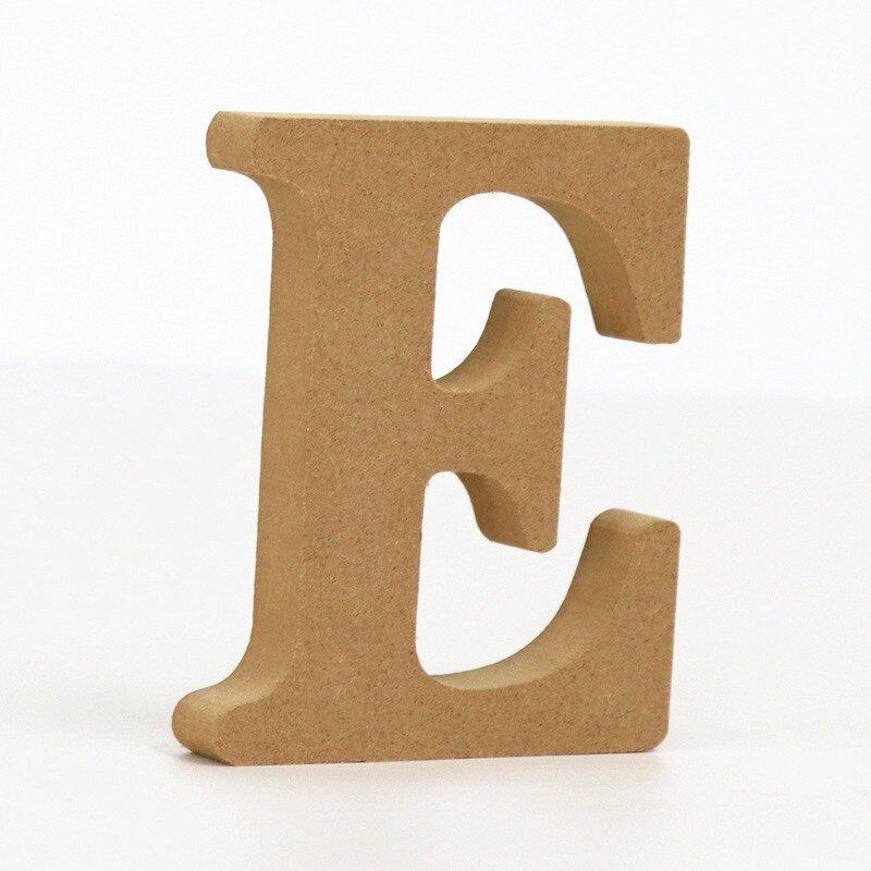 Freestanding DIY Wooden Letters & Numbers: Home, Wedding, and Photography Decor