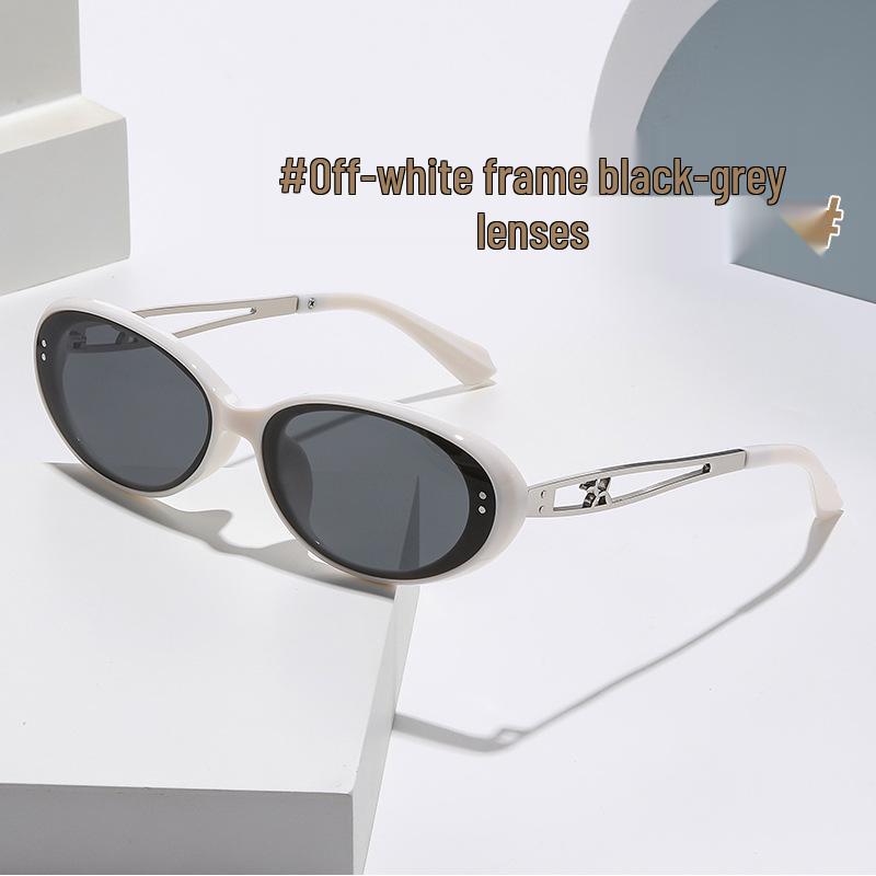 Millennium Hot Girl Cat Eye Sunglasses - Trendy European & American Retro Style Women's Sun Protection