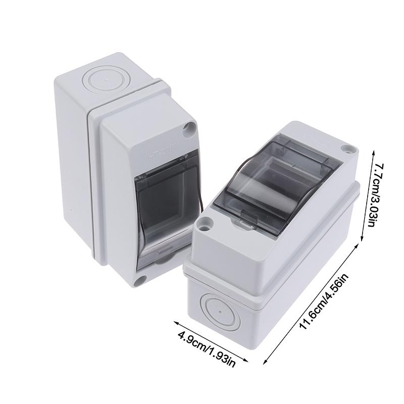 2/1Pcs Power Distribution Protection Box Circuit Breaker Box Waterproof Distribution Box For Hotel Workshop Power Stations