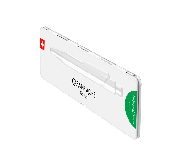 CARAN Mechanical Pencil 849 Color Matte X Green Metal Can Officially Imported D'ACHE MF0844-734 0.5mm