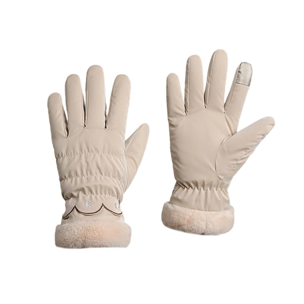 Ski Gloves, Winter Skiing Glove Thermals Gloves Touchscreens Winter Glove, Warm Thickened Gloves for Bike Ridings Hiking