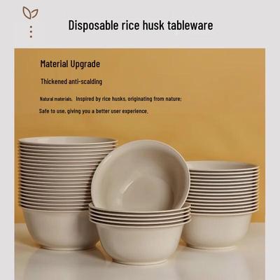 AVADEN Jednorazowe Miski Plastikowe