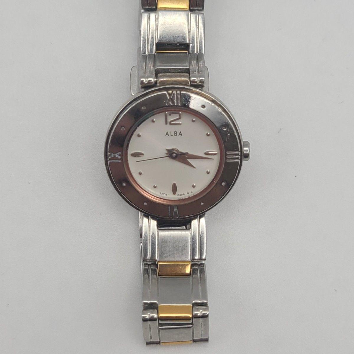 Slightly scratched working item ALBA SEIKO ladies watch quartz