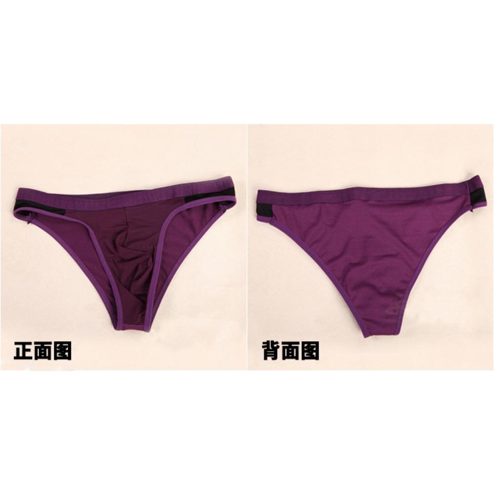 Culotte sexy pour homme en maille ultra fine transparente, slip moulant sexy tentation 2033