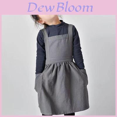 Cotton Art College Apron For Women With Long Sleeves And Stain Resistance For Cooking Home Use