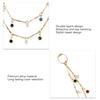 Nose  S Hoop Chain Tassel Ethnic   Double Layers Nose  S Ear S Hoop Chain for Women Girls
