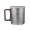 Titanium Camping Cup Pure Ti Travel Mug Wooden Handle 300ml/450ml Outdoor Portable Large Beer Mug