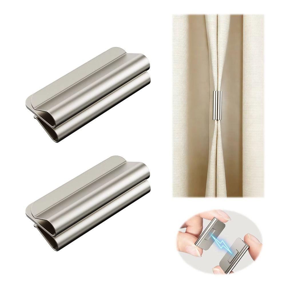 Clip Magnetiche per Tende Riutilizzabili Fermatende Clip Oscuranti Stanza del Dormitorio