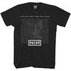 Camiseta Nine Inch Nails Head Like A Hole P-2GG NOVA