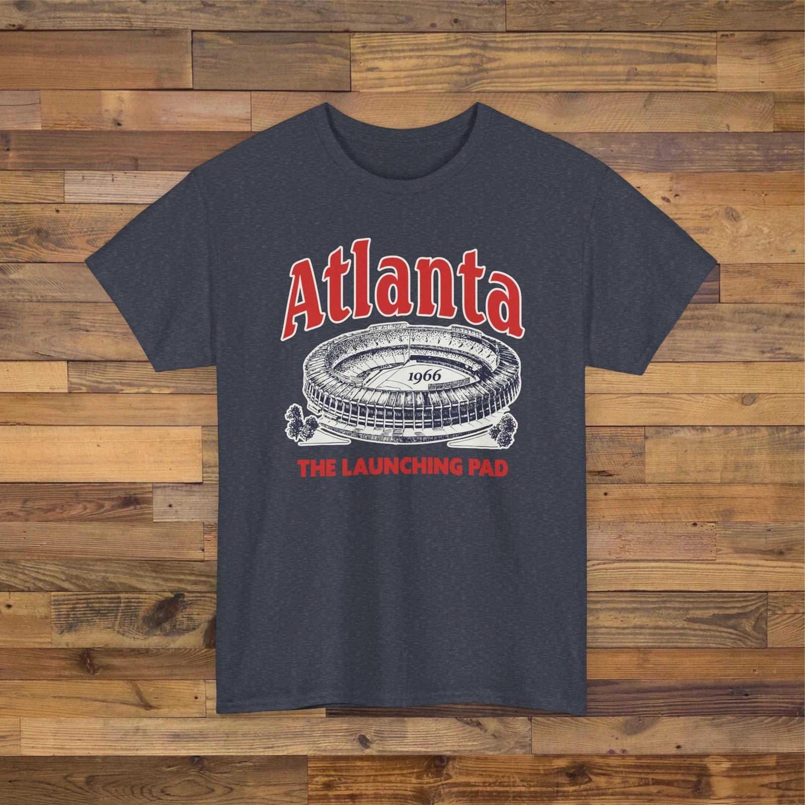 Fulton County Stadium 1966 Ballpark T shirt - Atlanta Braves Baseball 3XL