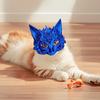 Revemaske Plast Revekatt Dyr Cosplay Halvansiktsmaske for Halloween Maskeradefest Kostymetilbehør