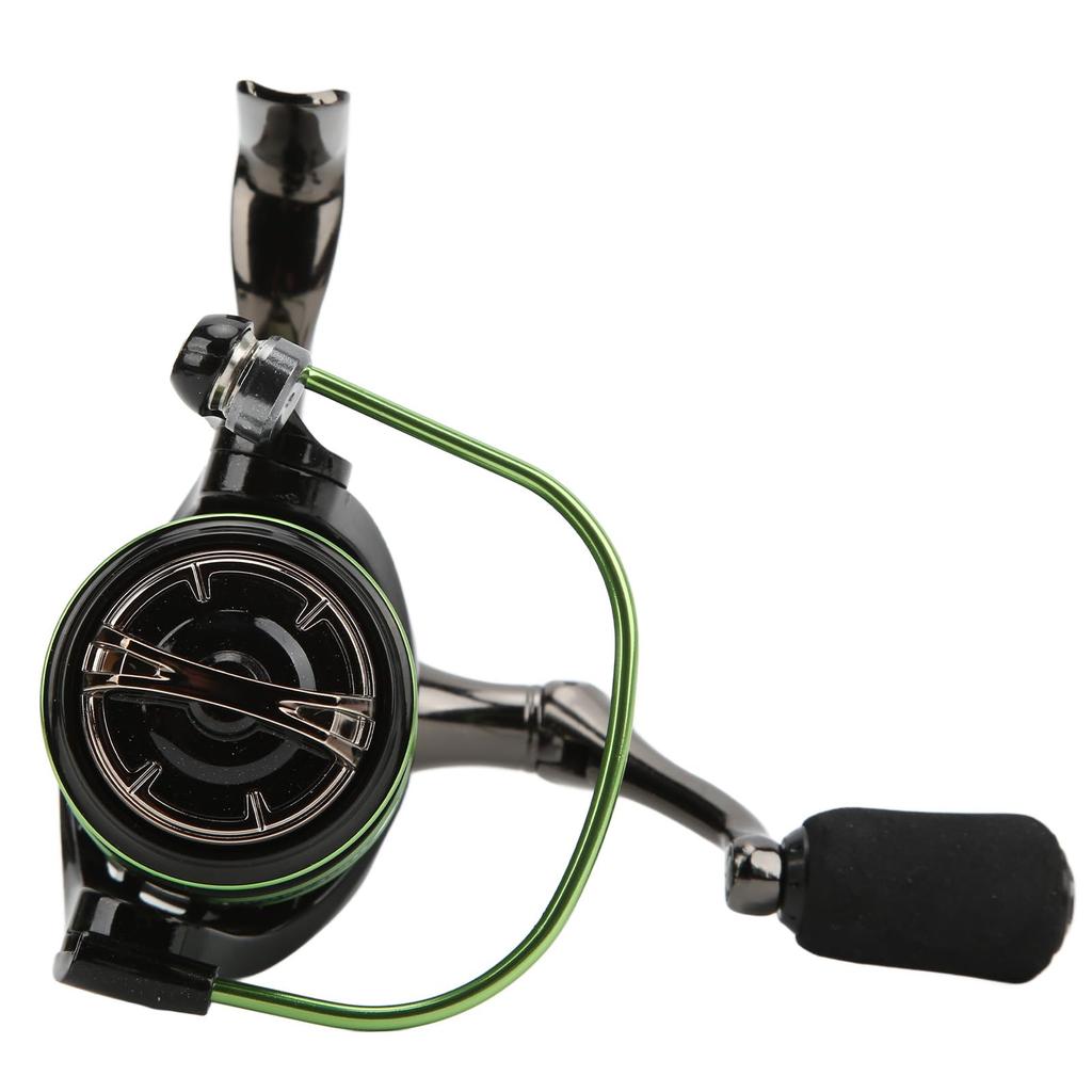 Spinning Fishing Reel with Geometric Cup Shielded Bearings for Fishing Enthusiasts All-Metal 5.21 High-Performance (DK2000)
