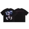 2026 Summer Saint Vintage Michael American High Street Retro Short-sleeved Cotton T-shirts for Men and Women