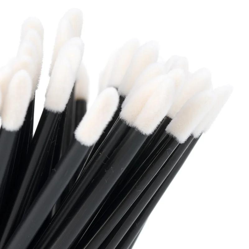100Pcs Disposable Lip Brush Eyelash Extension Makeup Brushes Lash Extension Mascara Applicator Lipstick Wands Cosmetic Tools