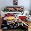 Anime Character Collage. Bedding Duvet Cover Sets Duvet Covers Pillowcases Gifts (1 * Duvet Cover 2 * Pillowcases, Without Duvet Insert)