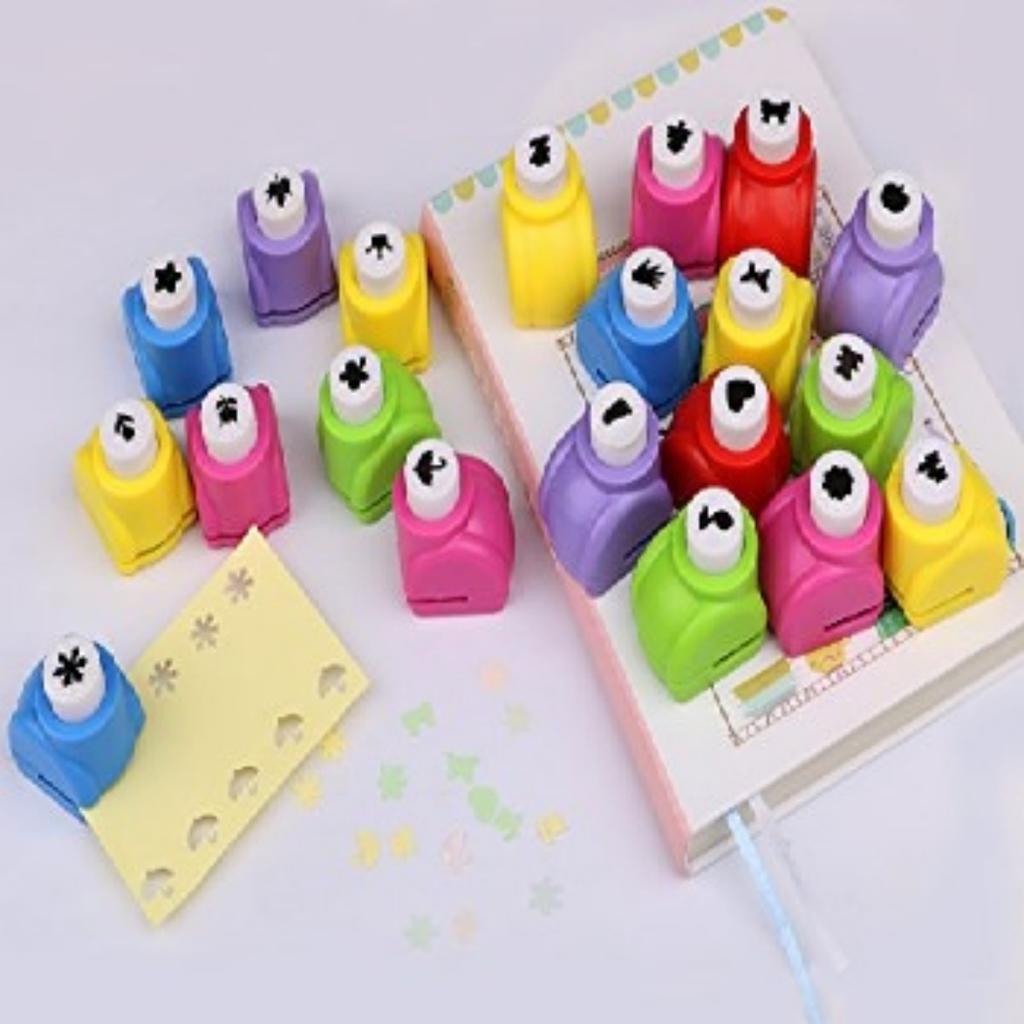 8-Pattern Professional Craft Punch Set, Multi-Shape Hole Puncher for Scrapbooking & DIY Cards - Precision Tool for Adults