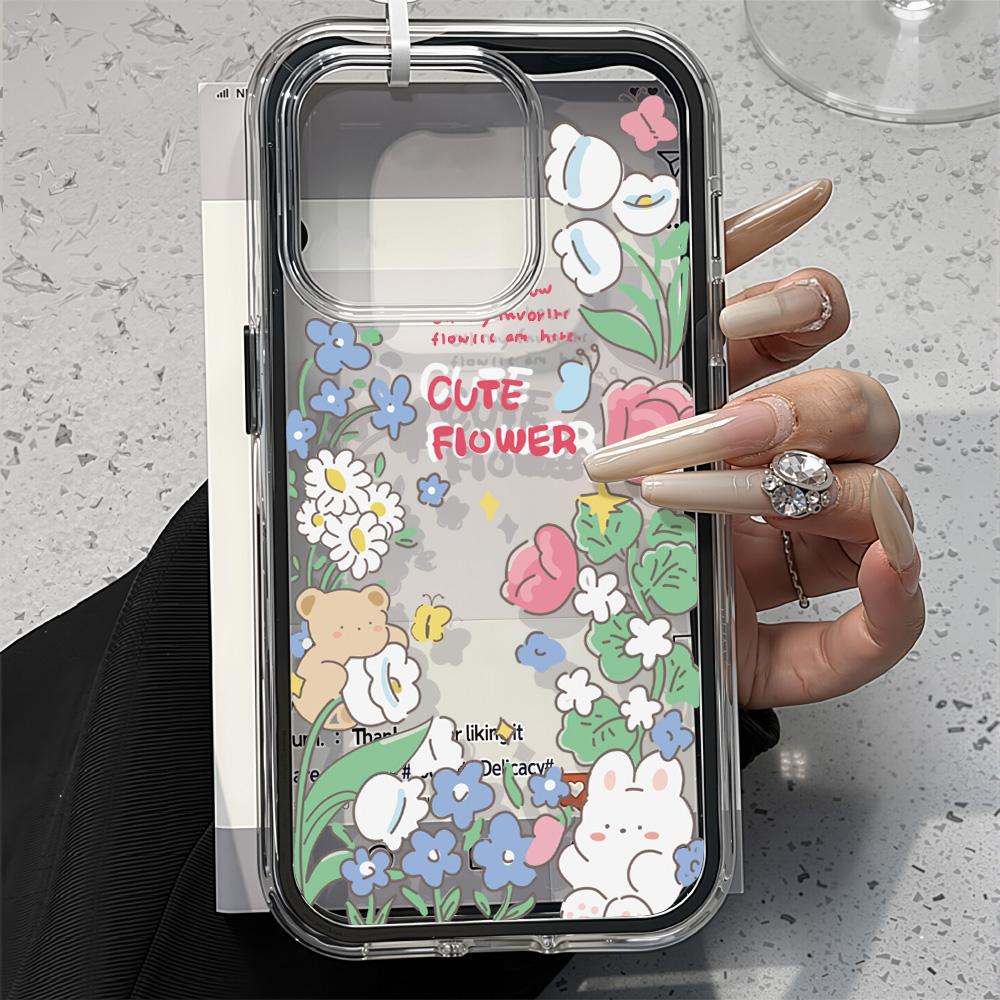 

Расписной чехол для телефона для iPhone 17 11 12 13 14 15 16 iPhone 17 12 13 14 15 16 Pro 17 12 13 14 15 16 Pro Max Высококачественный расписной милый чехол для телефона с животными iPhone 17 чёрный