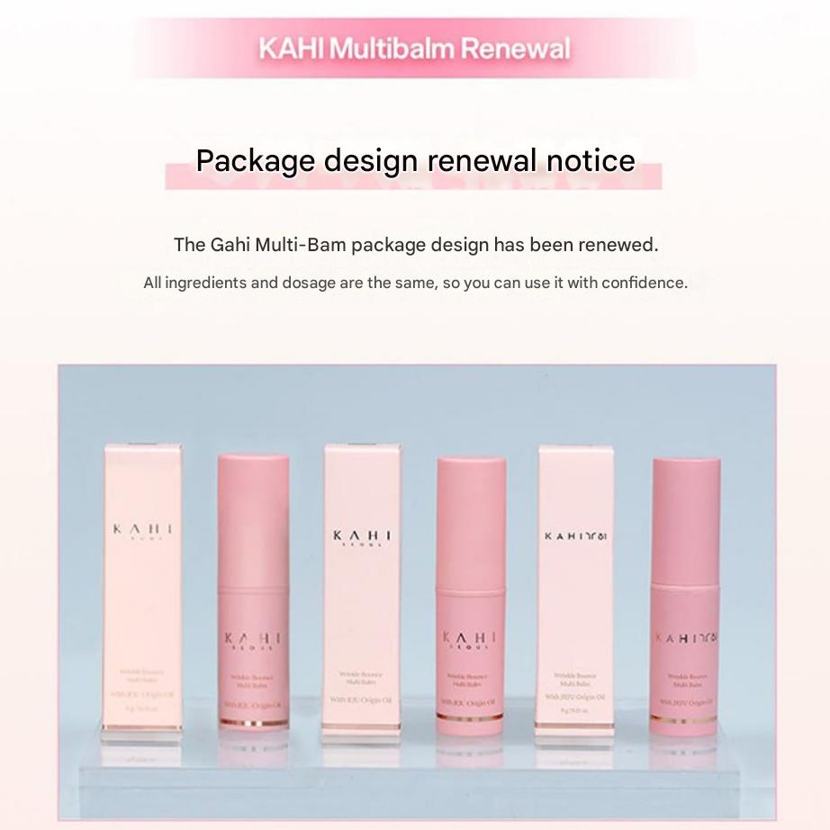KAHI Wrinkle Bounce Multi Balm – Moisturising & Firming Care, Korean