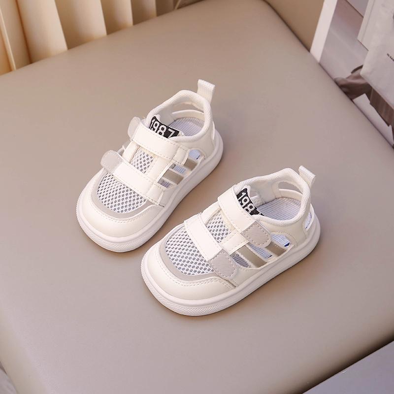 Baby Sports Sandals Comfortable Kids Beach Shoes Anti-Slip Soft Sole Trendy 2025 Summer New Boys Girls Casual Shoes Hook&loop