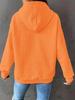 2025 Women's Waffle Knit Hooded Sweatshirt with Pockets - Long Sleeve, Loose Fit Fashion Outerwear