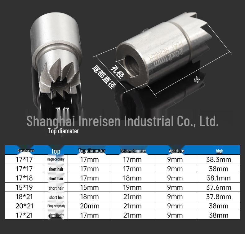 Diesel Injector Seat & Valve Cleaning Reamer Set: 6, 7, 11, 17 Pieces