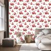 Colorful Peonies and Watercolor Wallpaper for Living Room and Bedroom 50x1000