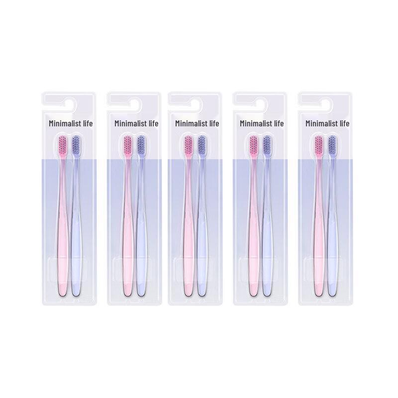 

Nami Minimalist Clear Soft Bristle Toothbrush