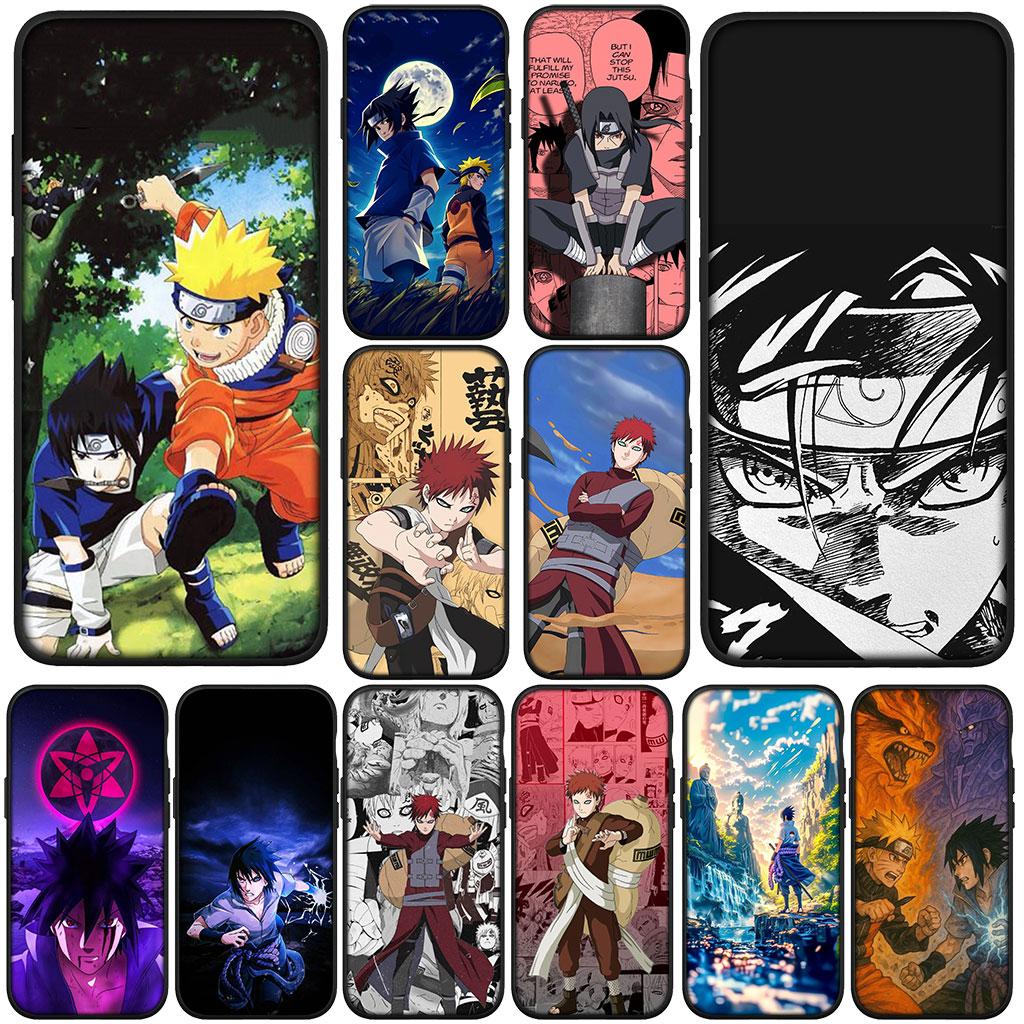 Gaara Narutos Uchiha Sasuke Casing Phone Cover for Xiaomi Redmi Note 12 10 11 9 8 Pro 10C 12C 9T 9A Note11 Note12 5G 4G Case