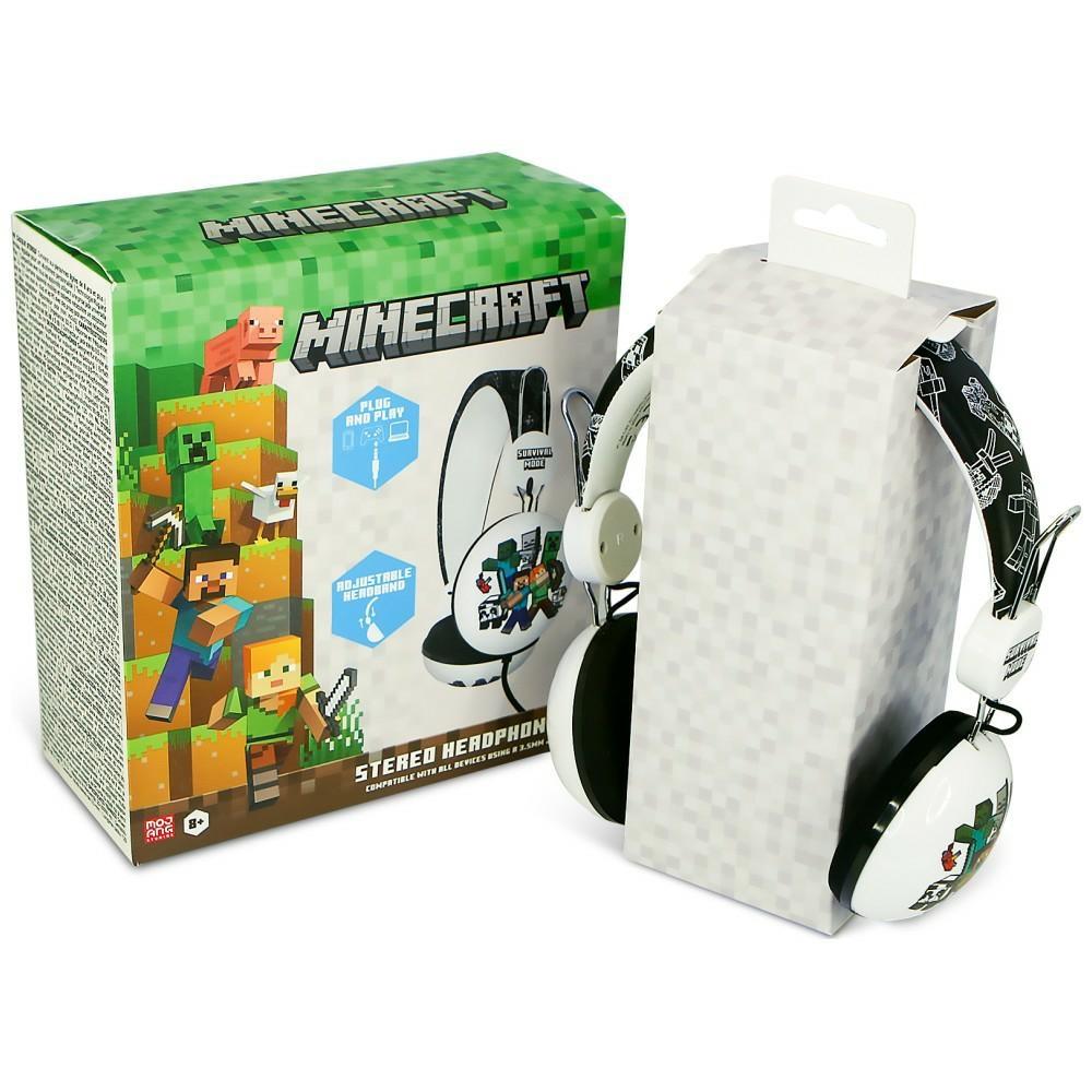 Słuchawki Nauszne Stereo Otl   Teen Minecraft