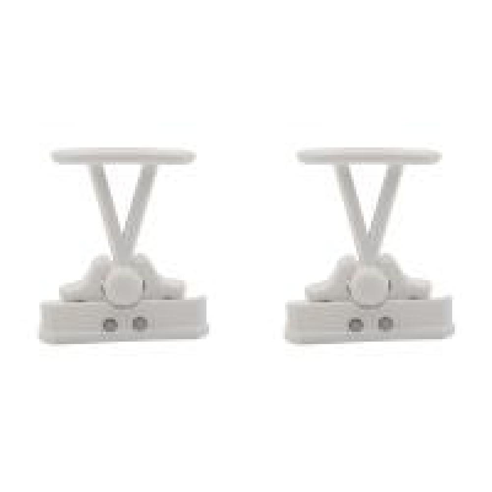 Door Stopper Clip RV Motorhome Door Lock Stopper Clip Latch Nylon Buckle Door Retainer Catch Holder Set for Camper Caravan Boats