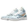 Li Ning Deluxe Hi Slip Resistant Coverage Lightweight High top Vintage Basketball Shoes Women's Mist Blue AGBR026-3