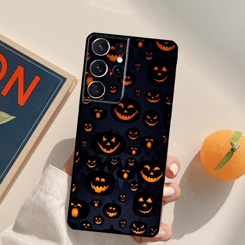 Halloween Aesthetic Phone Case For Samsung Galaxy S24 S25 S26 Ultra S20 S21 S22 S23 Plus S10 S25 FE Back Cover