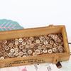 50Pcs Natural Wooden Sewing Buttons For Clothing Decorations Scrapbooking Eco-friendly Wood DIY Crafts Accessories Wholesale