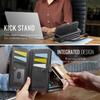 For Samsung Galaxy A13 5G/Galaxy A13 4G Case CASEME C39 RFID Blocking Zipper Wallet Stand Leather Cover with Strap